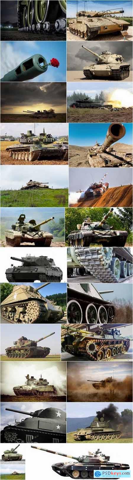 Tank armor cannon caterpillar drive 25 HQ Jpeg