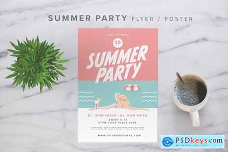 Summer Party Flyer JLPSQX8