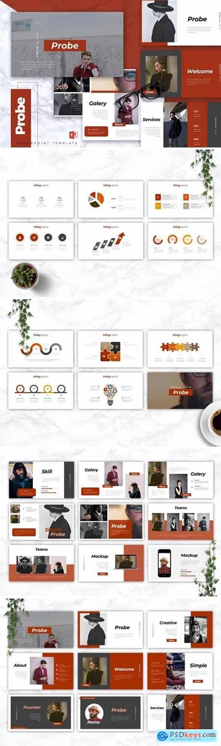 PROBE - Creative Powerpoint, Keynote and Google Slides Templates