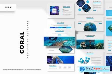 Coral - Powerpoint Google Slides and Keynote Templates