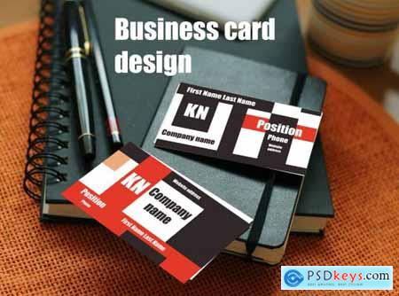 Design - business cards layout