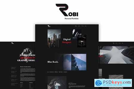 Robi - Agency and Personal Portfolio PSD 23531495