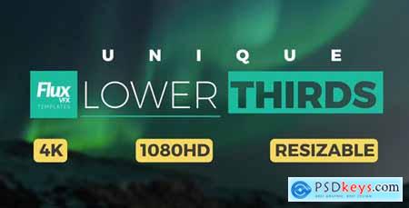 Videohive Unique Lower Thirds