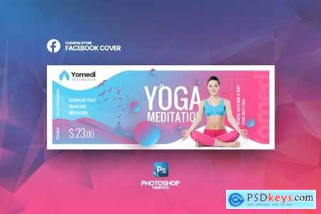 Yomedi - Yoga Facebook Cover Template