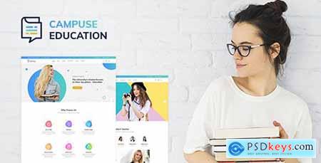 Campuse - University and Online Learning PSD Template
