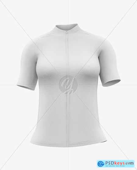 Women`s Cycling Jersey Mockup 45578