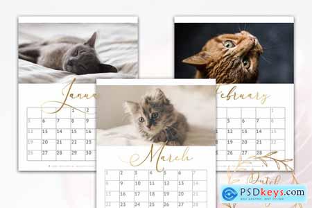 Printable Monthly Calendar 2020 Cats 3896026