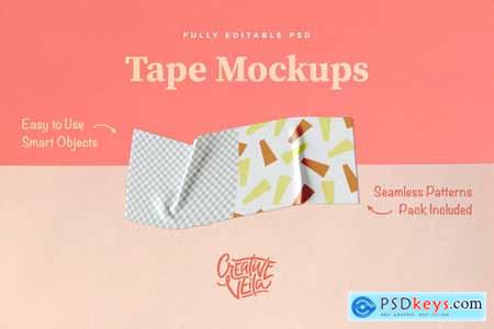 Washi Tape PSD Mockups 3821604