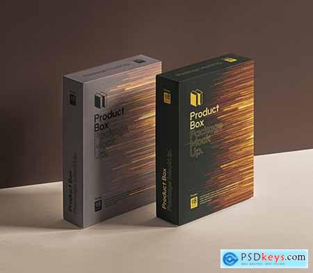 Product Box Package Mockup 8