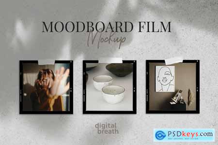Moodboard film mockup 3687722