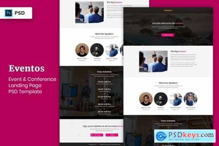 Event & Conference - Landing Page PSD Template-05