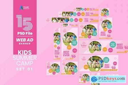 Web Ad Banner-Kids Summer Camp 01