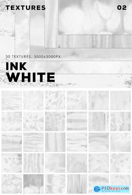 White Ink Textures 02