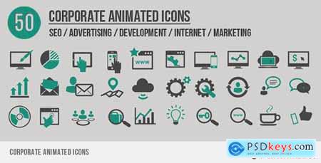 Videohive Corporate Animated Icons