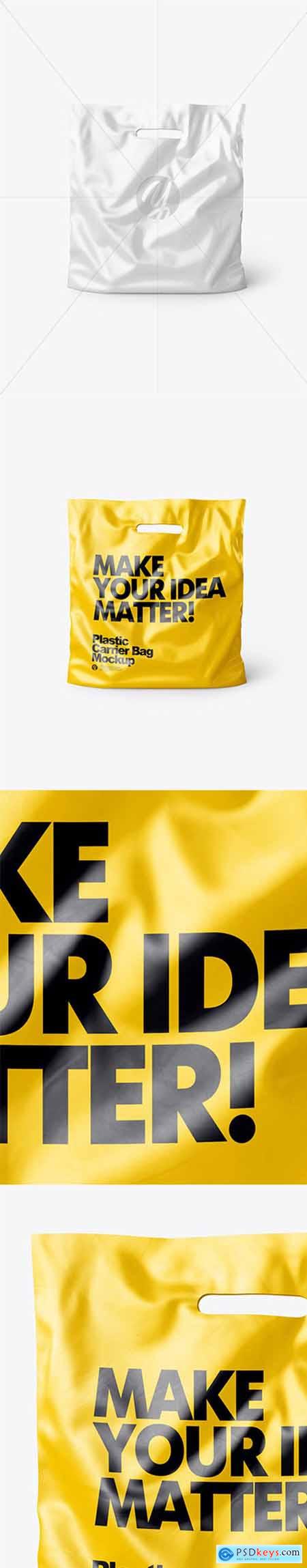 Plastic Carrier Bag Mockup 36285