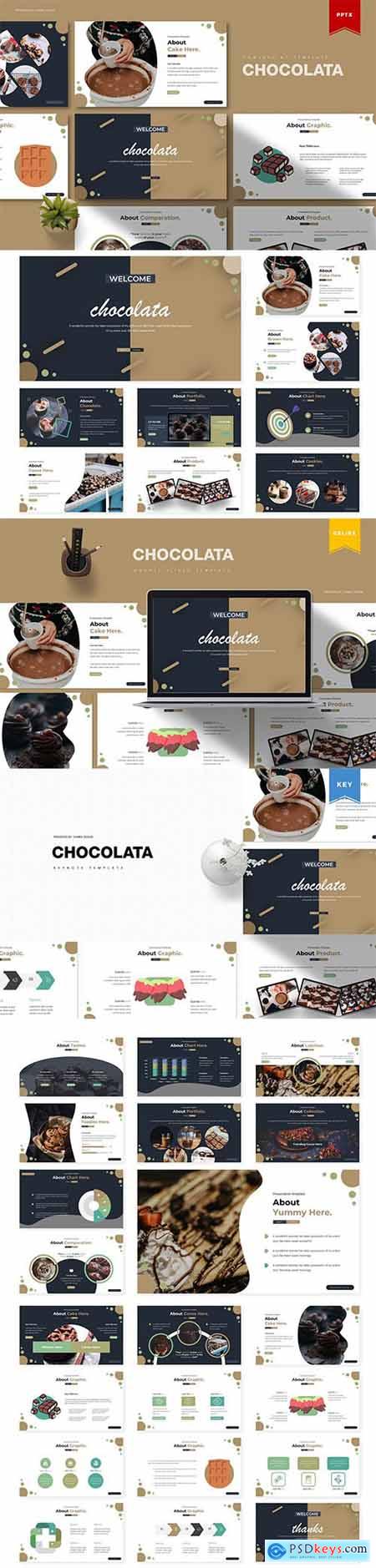 Chocolata - Powerpoint, Keynote and Google Slides Templates