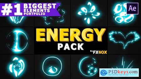 VideoHive Energy Explosion Elements After Effects
