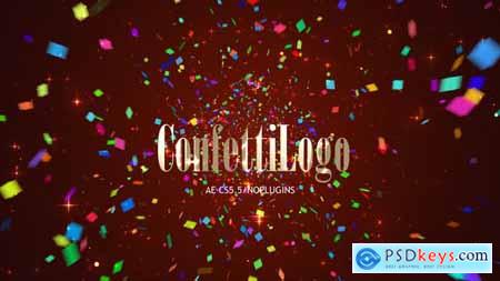 Videohive Confetti Logo 22961011