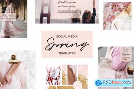 Social Media Spring Templates