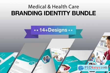 Medical And Health Care Branding Identity 3602126