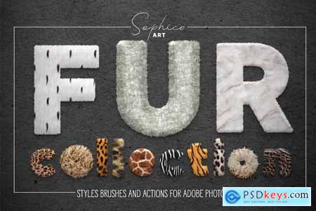 Fur Styles, Actions, Brushes 3855198