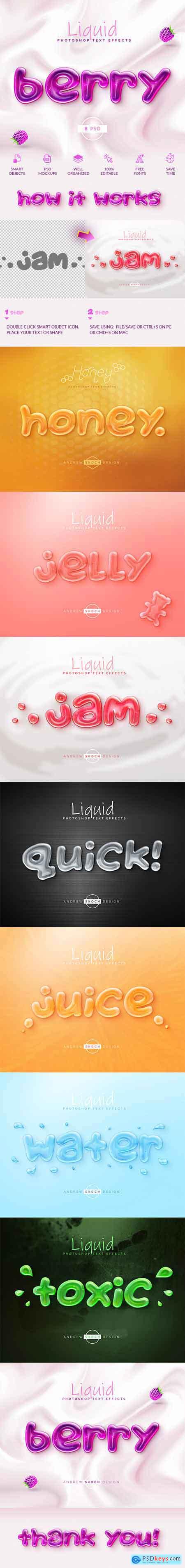 Liquid Tasty Text Effects 23984321