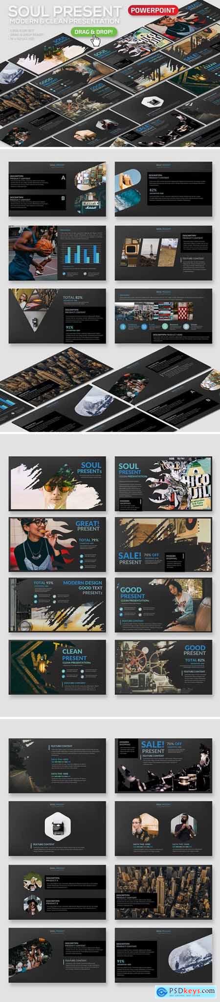 Soul Powerpoint and Keynote Template