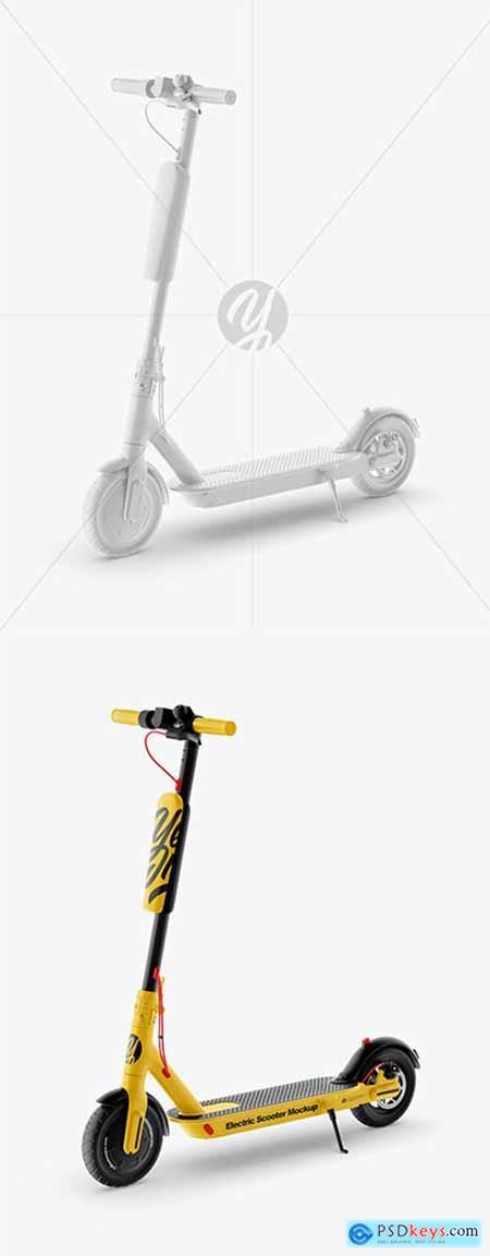 Electric Scooter Mockup 45323