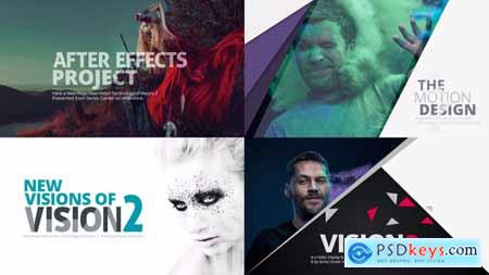 Videohive VISION 2  Slideshow & Motion Title