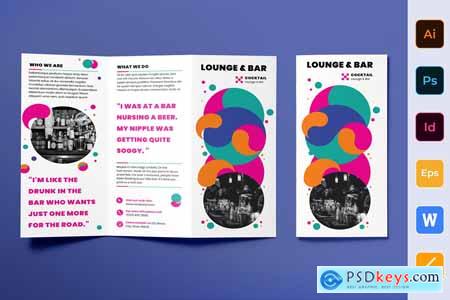 Lounge Bar Brochure Trifold 3923920