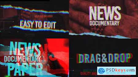 Videohive News And Documentary Opener