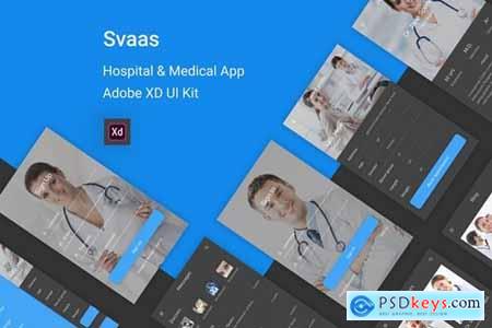 Svaas - Hospital & Medical Adobe XD UI Kit