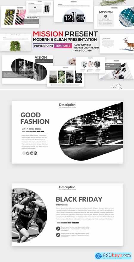 Mission Powerpoint and Keynote Template
