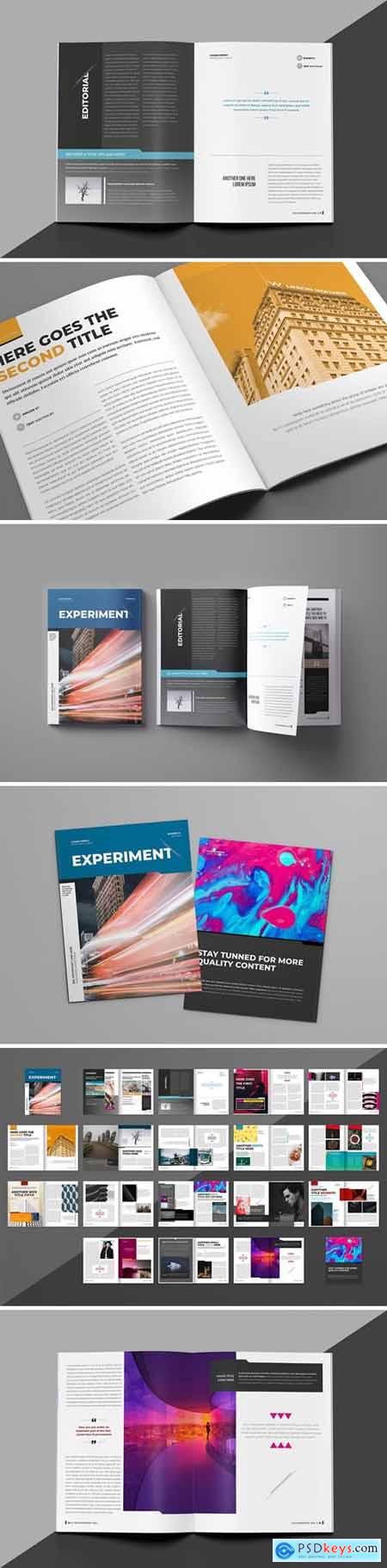 Experiment Indesign Template