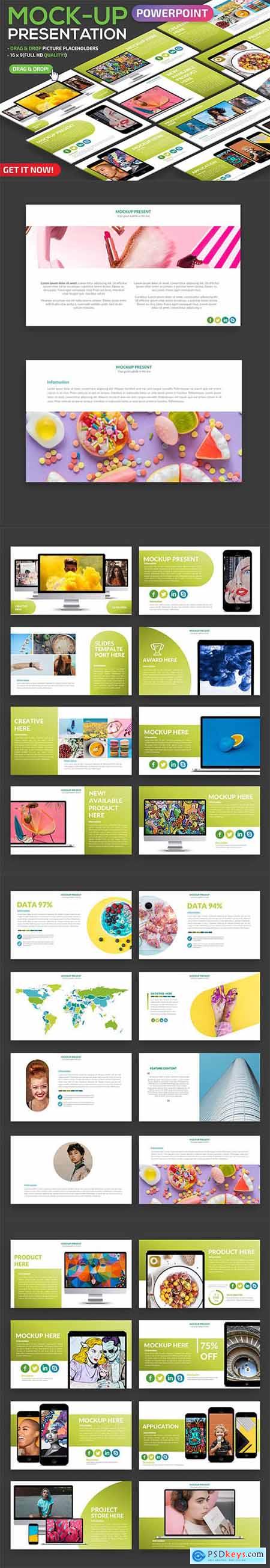 Mockup Powerpoint and Keynote Template