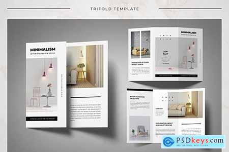MInimalist Furniture Trifold Brochure