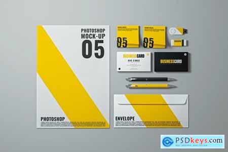 Stationery Mock-Up Template XMHBEWR