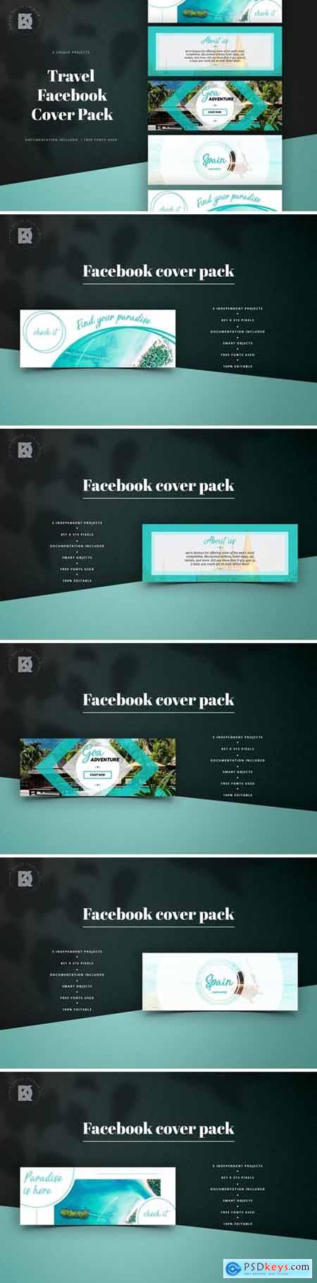 Travel Facebook Cover Pack