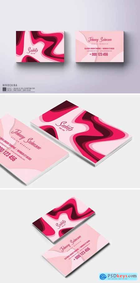 Sweets Bakery Business Card