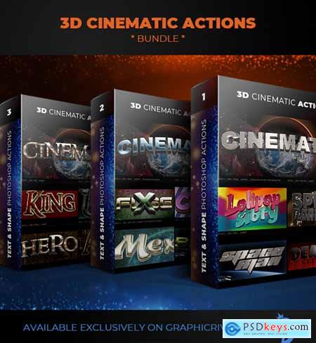 3D Cinematic Actions - Bundle 23986338