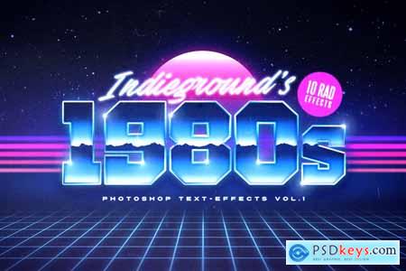 80s Text Effects Vol.1 3896626