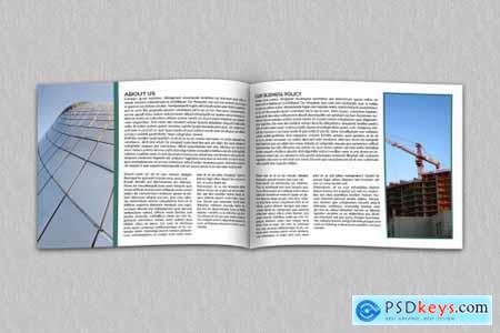 6 Page Corporate Builders business Brochure