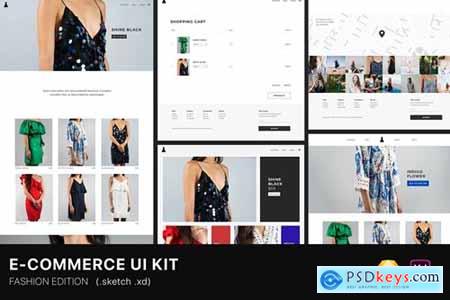 E-Commerce Fashion Website UI Kit