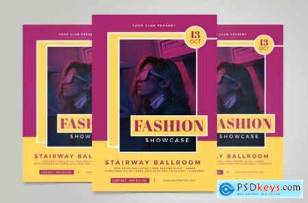 Fashion Show Flyer KW79JQS