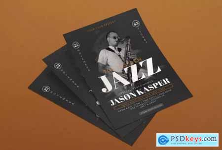 Jazz Music Flyer HGCRZNA