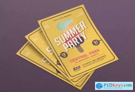 Summer Party Flyer U2VQR53