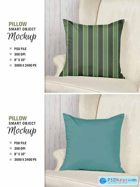Smart Layer Pillow Chair Mockup Sublimation