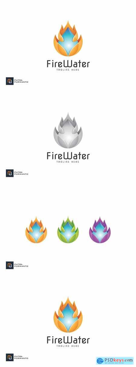 Fire Water - Logo Template