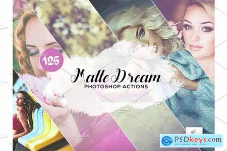 125 Matte Dream Photoshop Actions 3934738