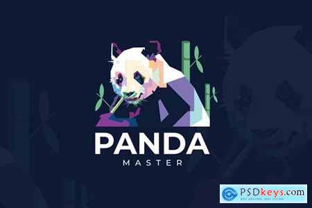 Panda Master Logo Template